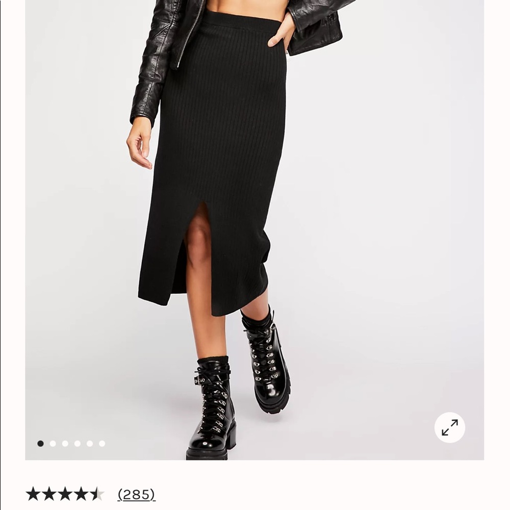 Free People Skyline Midi Skirt